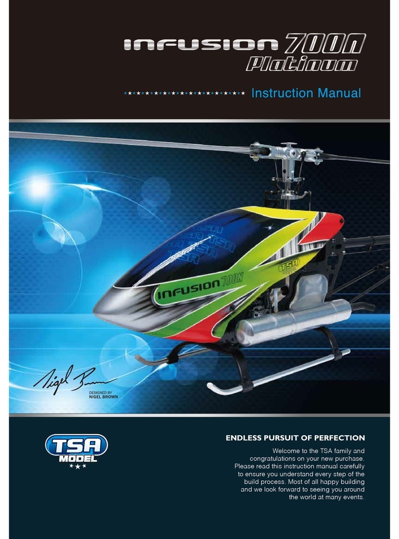 TSA model INFUSION 700N instruction manual