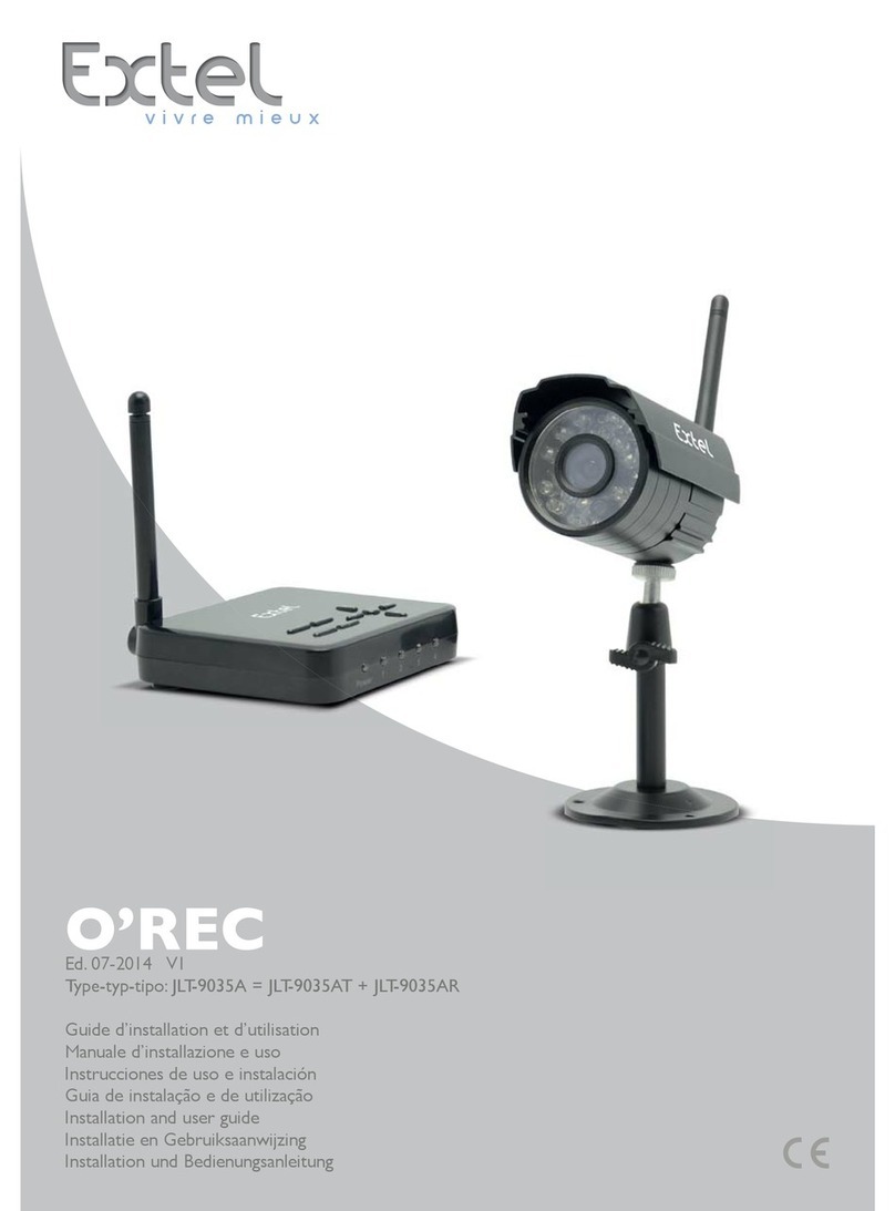 Extel O'REC Installation and user guide