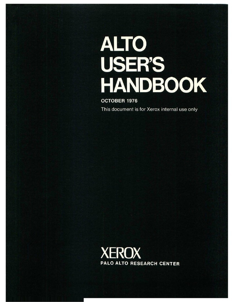 Xerox Alto Instruction Manual
