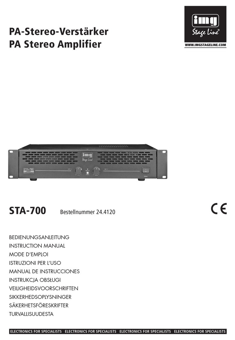 IMG STAGE LINE STA-700 User manual