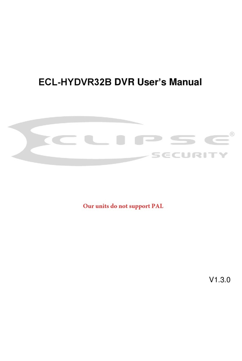 Eclipse ECL-HYDVR32B user manual