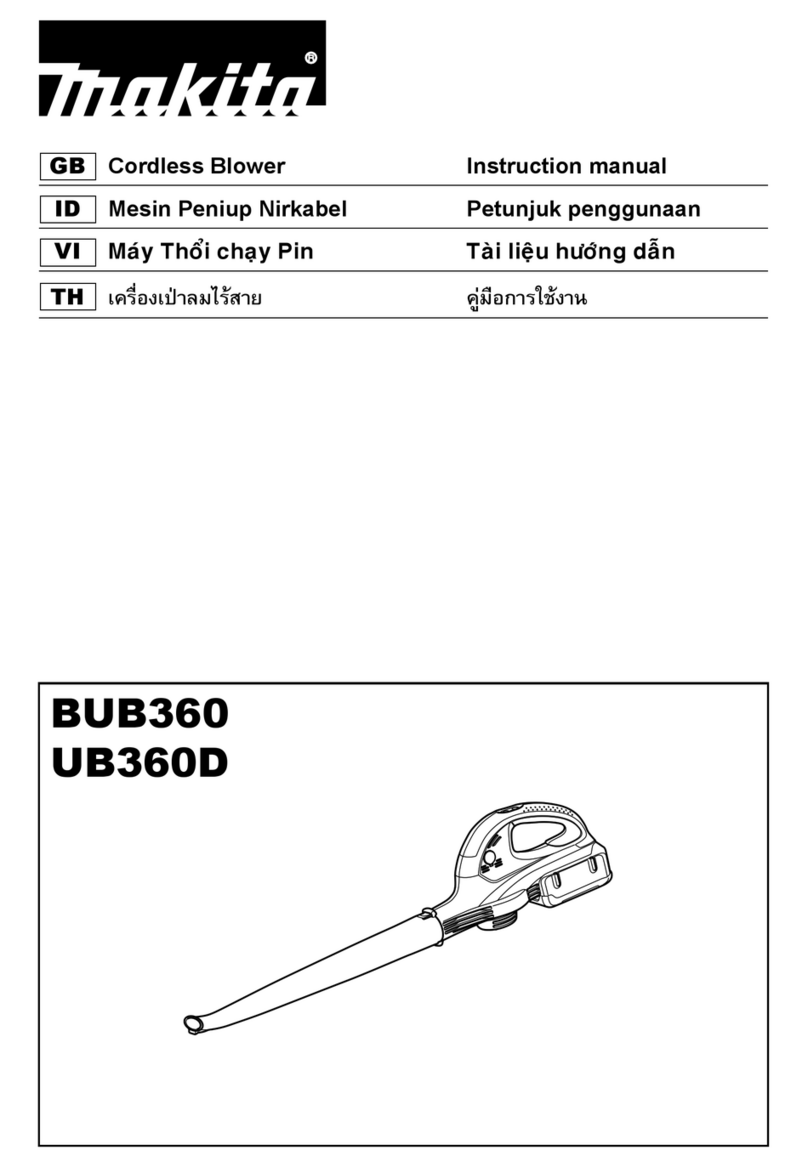 Makita BUB360 User manual Makita BUB360 User manual