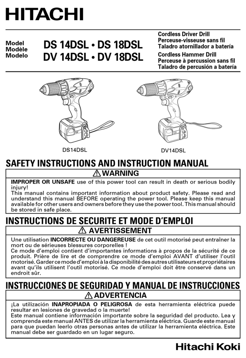Hitachi DS 14DSL Troubleshooting guide