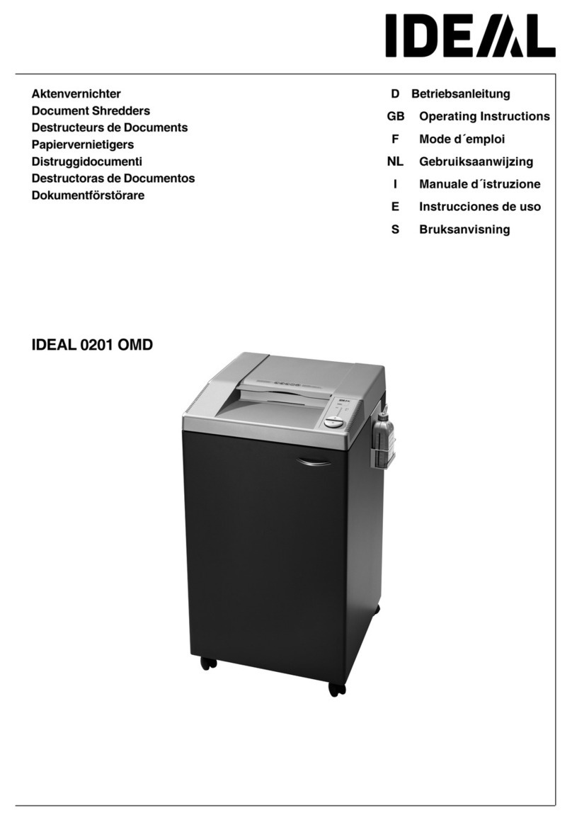 IDEAL 0201 OMD User manual IDEAL 0201 OMD User manual