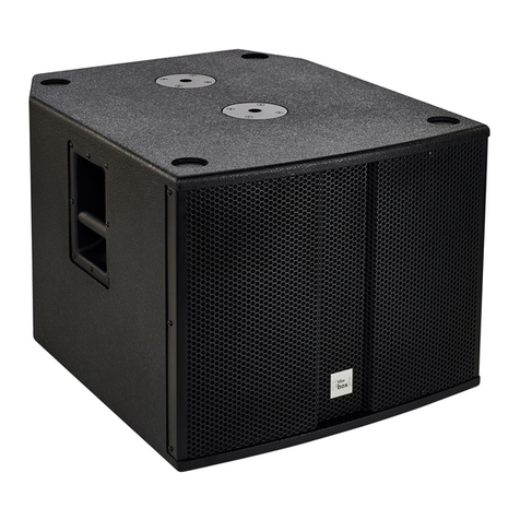 thomann T The Box Pro ACHAT 115 SUB User manual