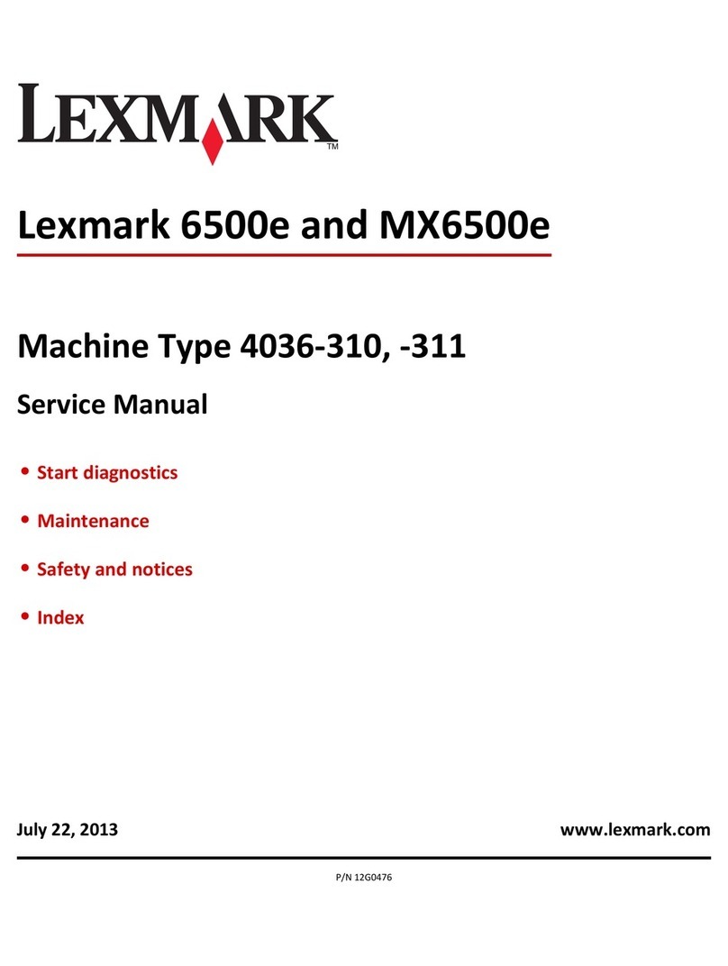 Lexmark 6500E User manual
