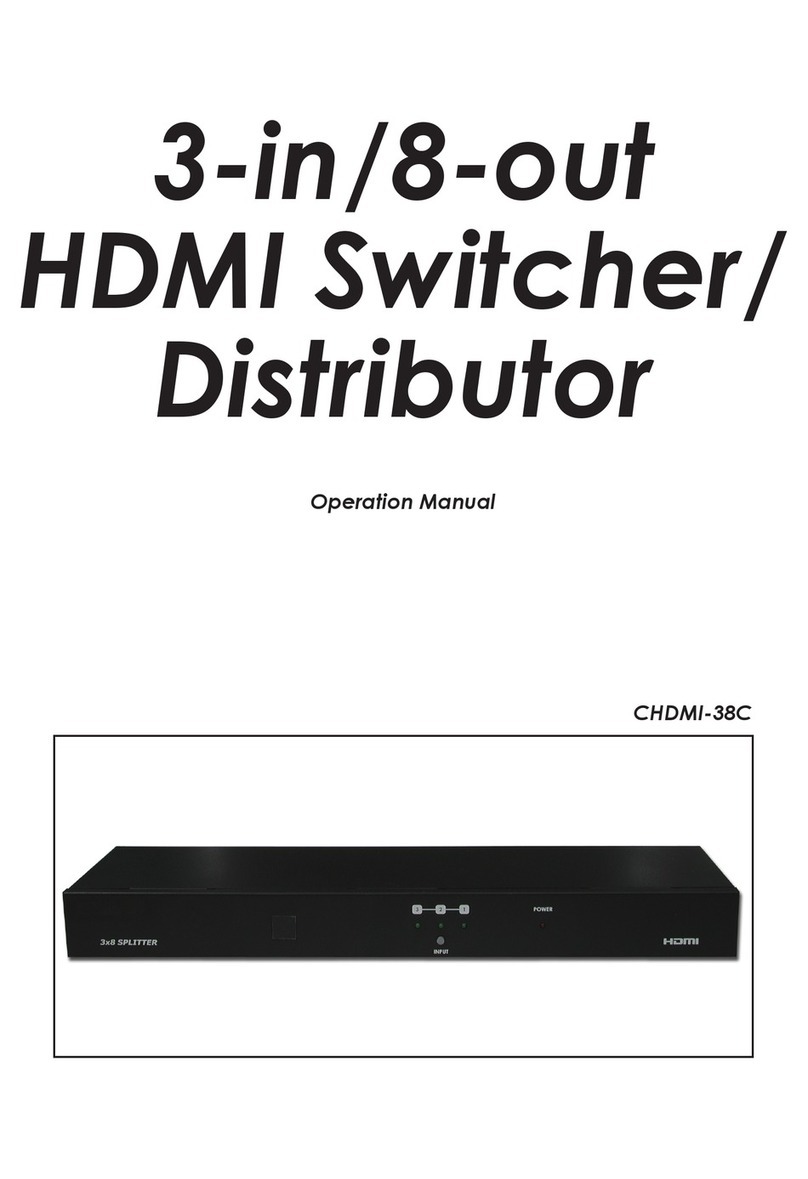 Firebird-Systems CHDMI-38C User manual