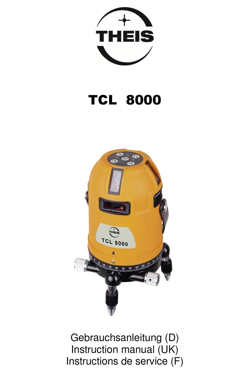 THEIS TCL 8000 User manual