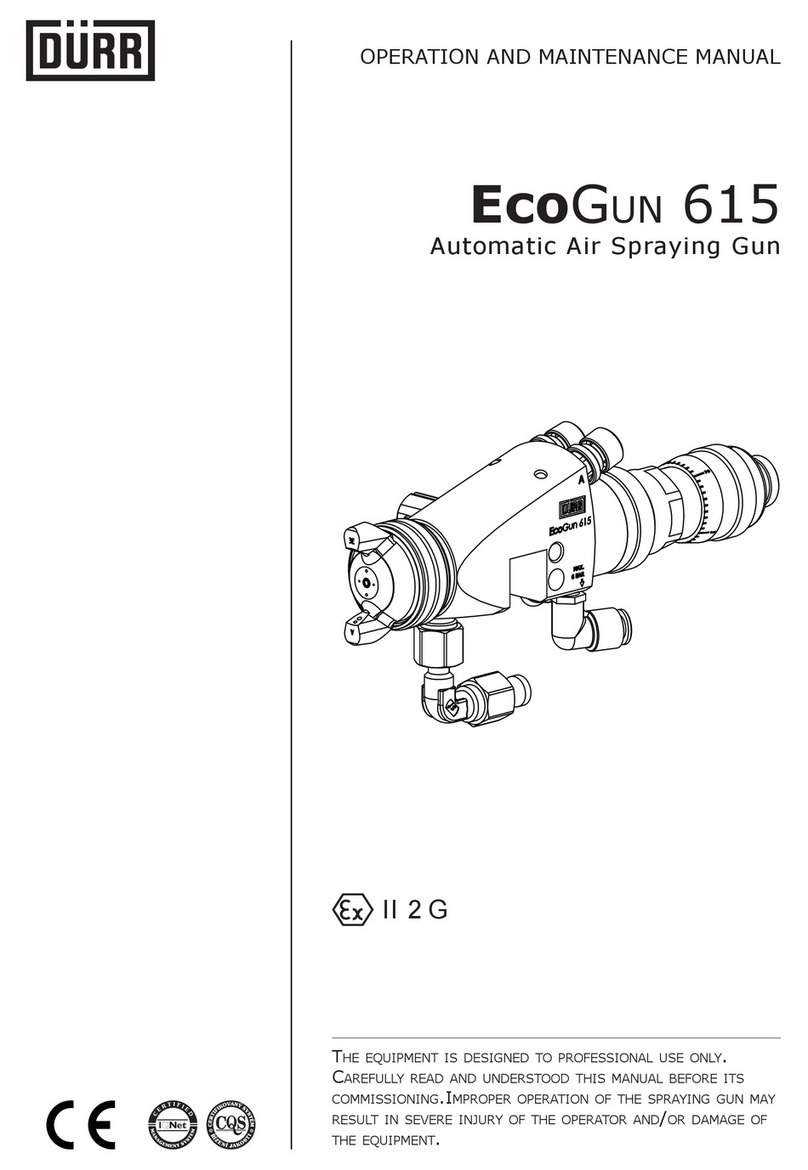 Durr EcoGun 615 Instruction Manual