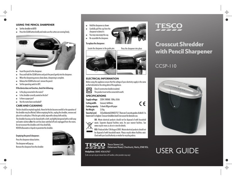 Tesco CCSP-110 user guide