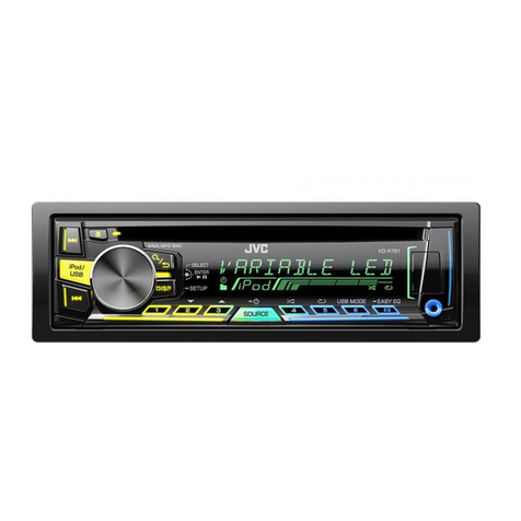 JVC KD-R761 User manual