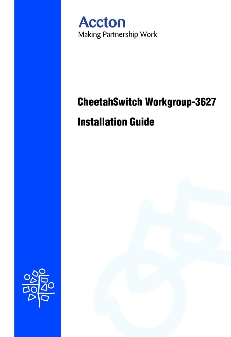 Accton Technology CheetahSwitch Workgroup-3627 installation guide Accton Technology CheetahSwitch Workgroup-3627 installation guide