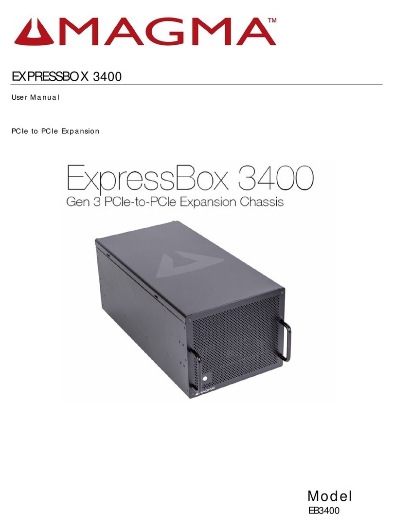 Magma EXPRESSBOX 3400 user manual