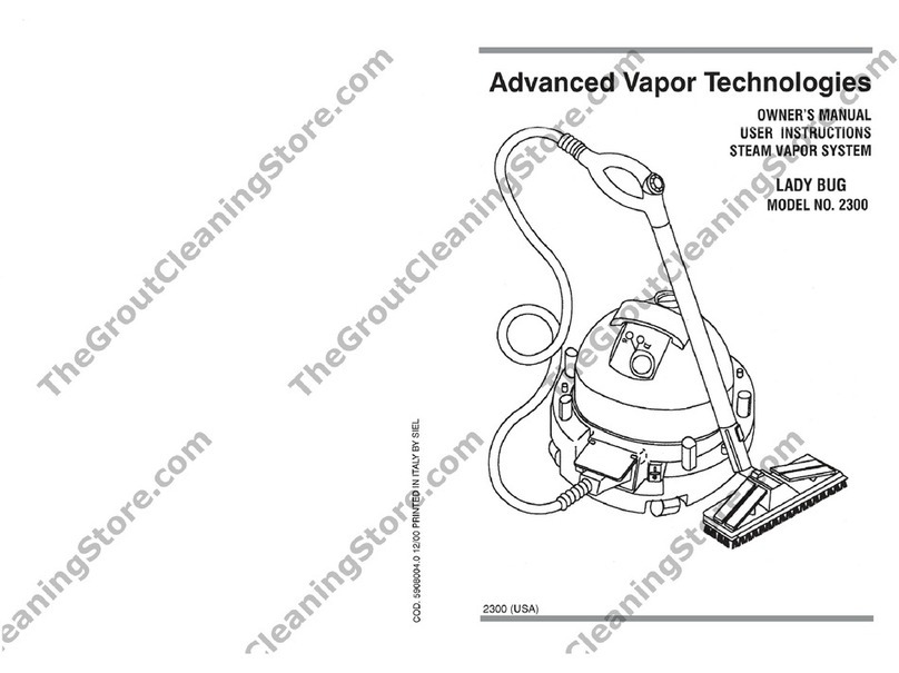 Advanced Vapor Technologies LADY BUG 2300 owner's manual Advanced Vapor Technologies LADY BUG 2300 owner's manual