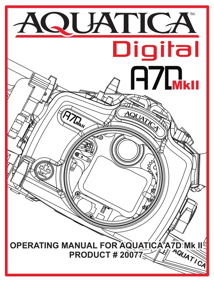 Aquatica Digital A7D Mk II operating manual