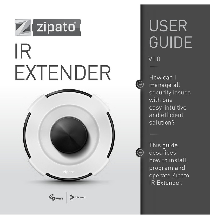 Zipato ZXT-120 user guide