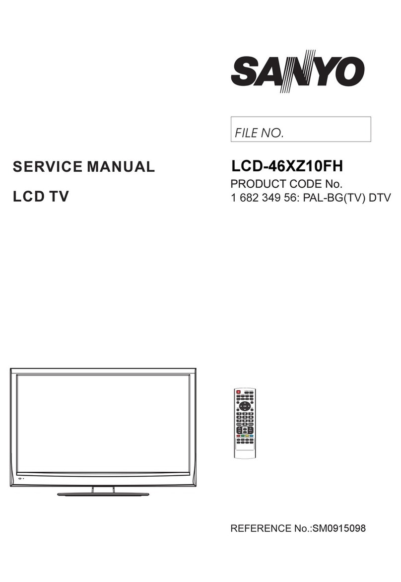 Sanyo LCD-46XZ10FH User manual