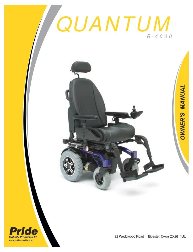 Pride QUANTUM R-4000 series User manual