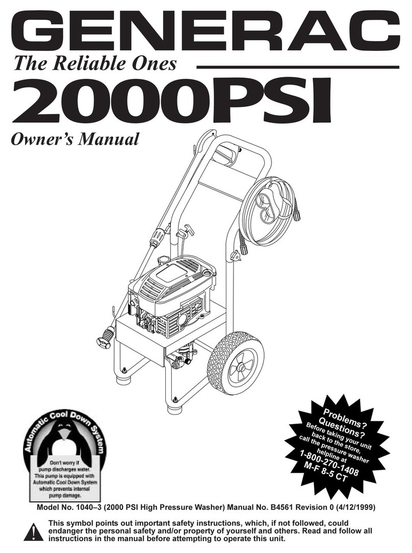 Generac Power Systems 2000PSI User manual
