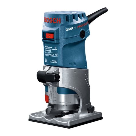 Bosch GMR 1 Professional operating instructions