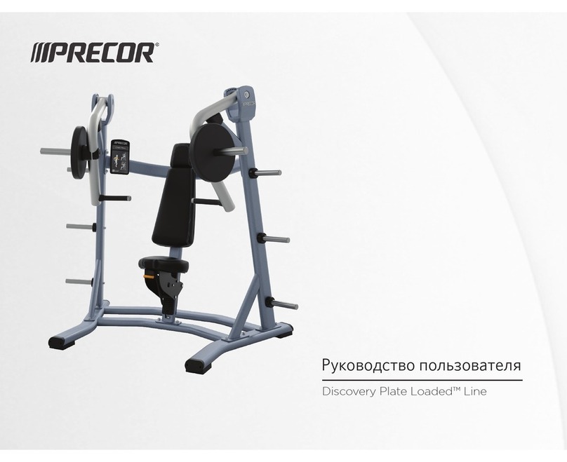 Precor Discovery Plate Loaded Line Low Row Assembly guide