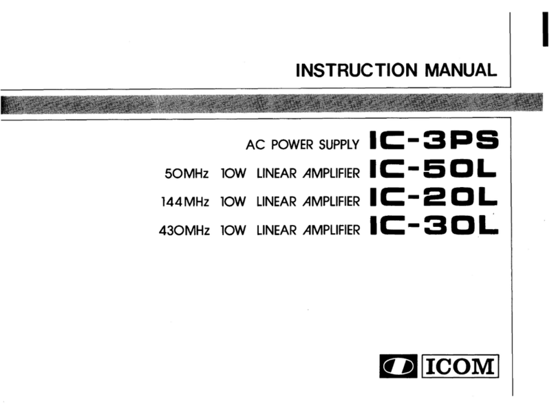 Icom IC-3PC User manual
