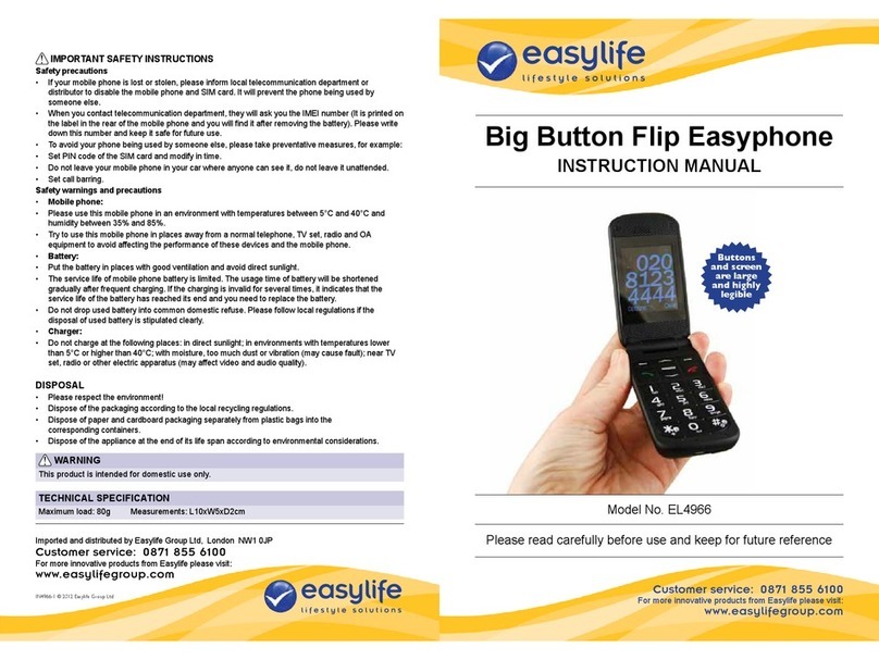 Easylife EL4966 User manual