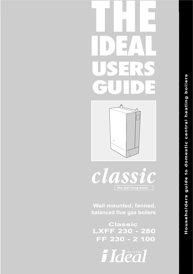 Ideal Boilers Classic FF230 user guide