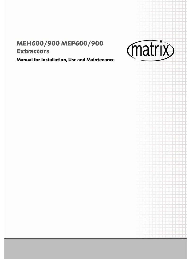 Matrix MEH600 Manual for installation, use and maintenance