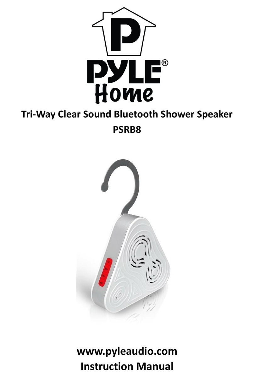 Pyle PSRB8 User manual