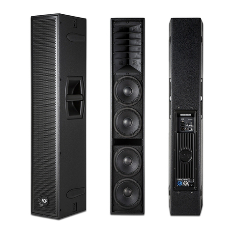 RCF NX L24-A NX Series User manual
