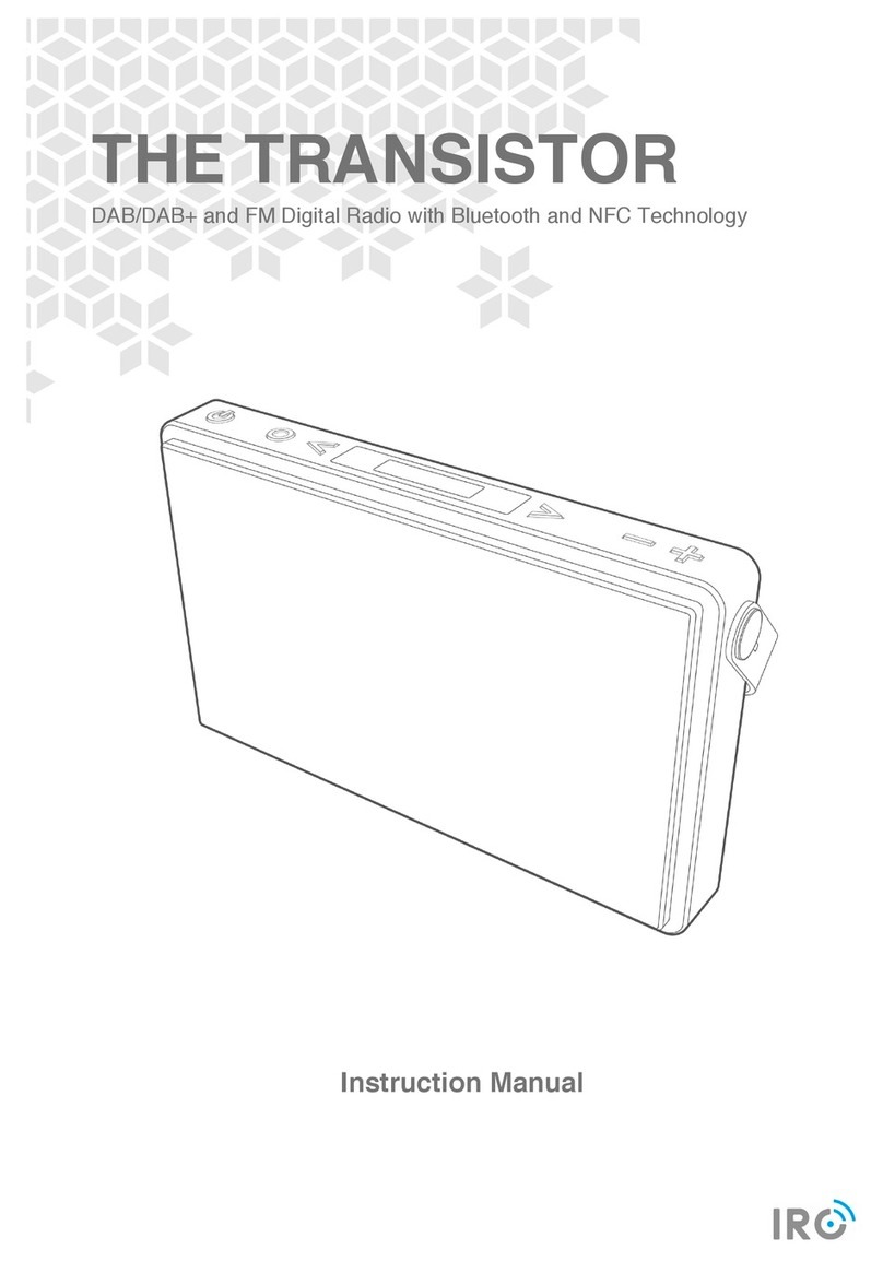 IRC THE TRANSISTOR User manual