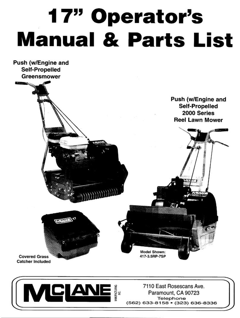 Mclane 2000 Series User manual
