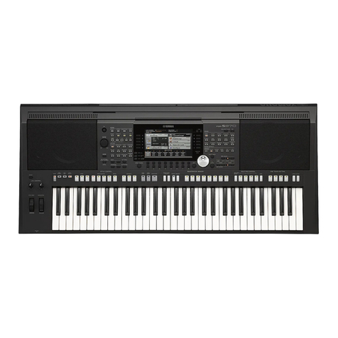Yamaha PSR-S970 User manual