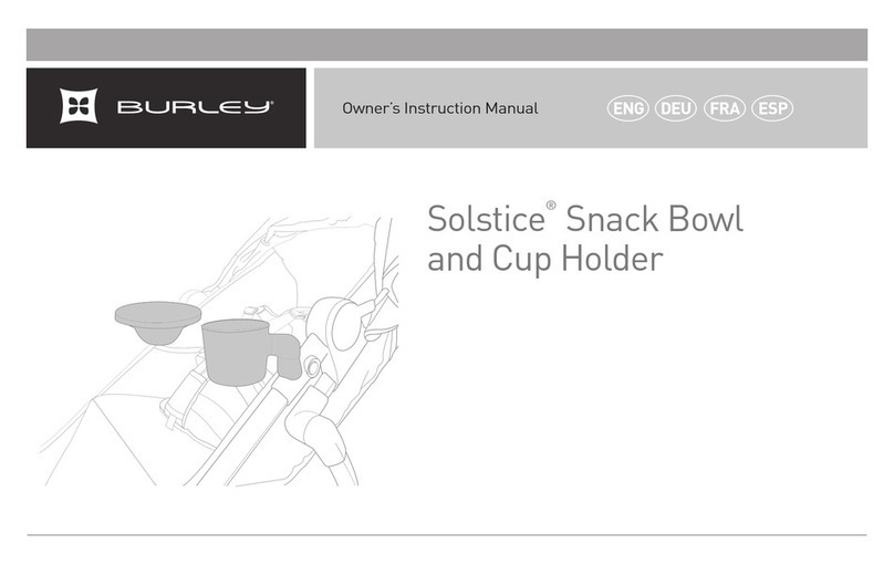 Burley Solstice Owner's instruction manual