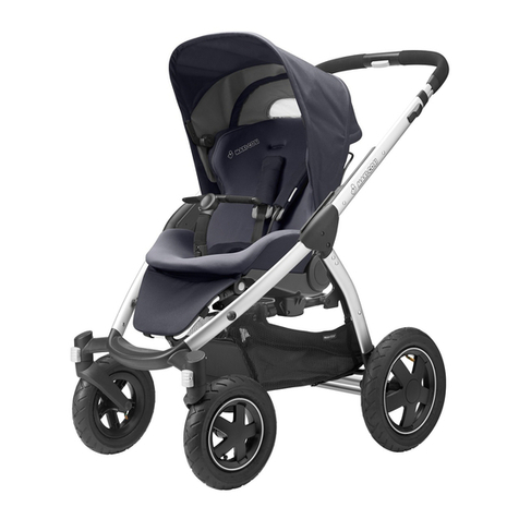 MaxiCosi MURA Instructions for use & warranty