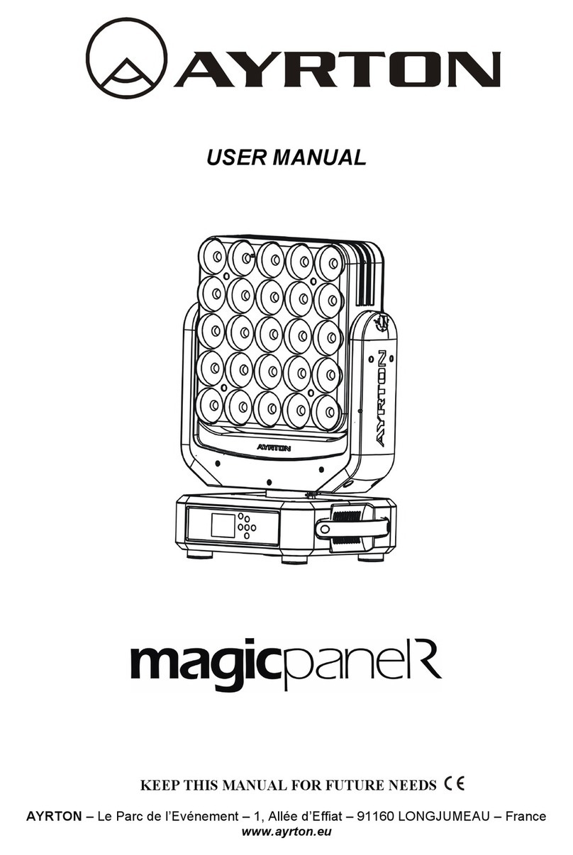 Ayrton magicpanelR user manual