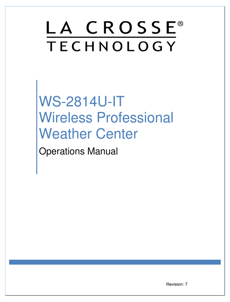 La Crosse Technology WS-2814U-IT Operation manual
