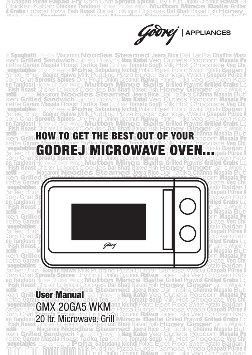 Godrej GMX 20GA5 WKM user manual