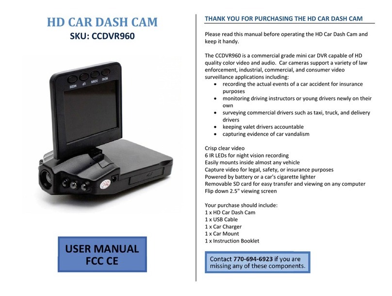 Spy MAX CCDVR960 user manual