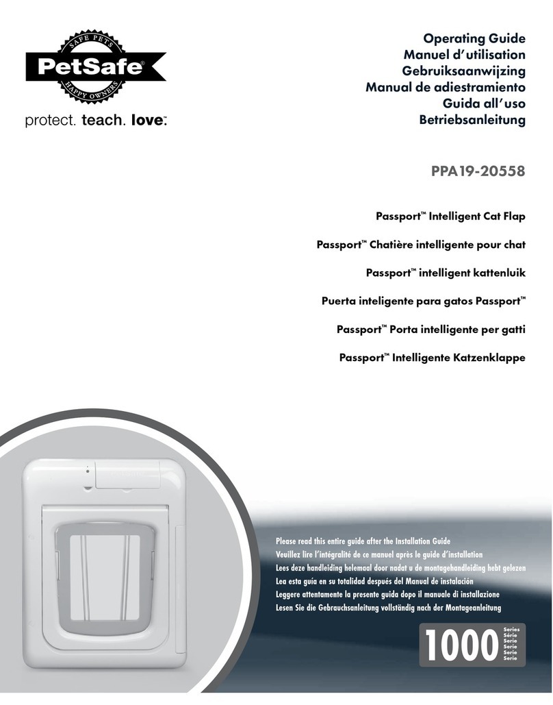 Petsafe Passport PPA19-20558 User manual