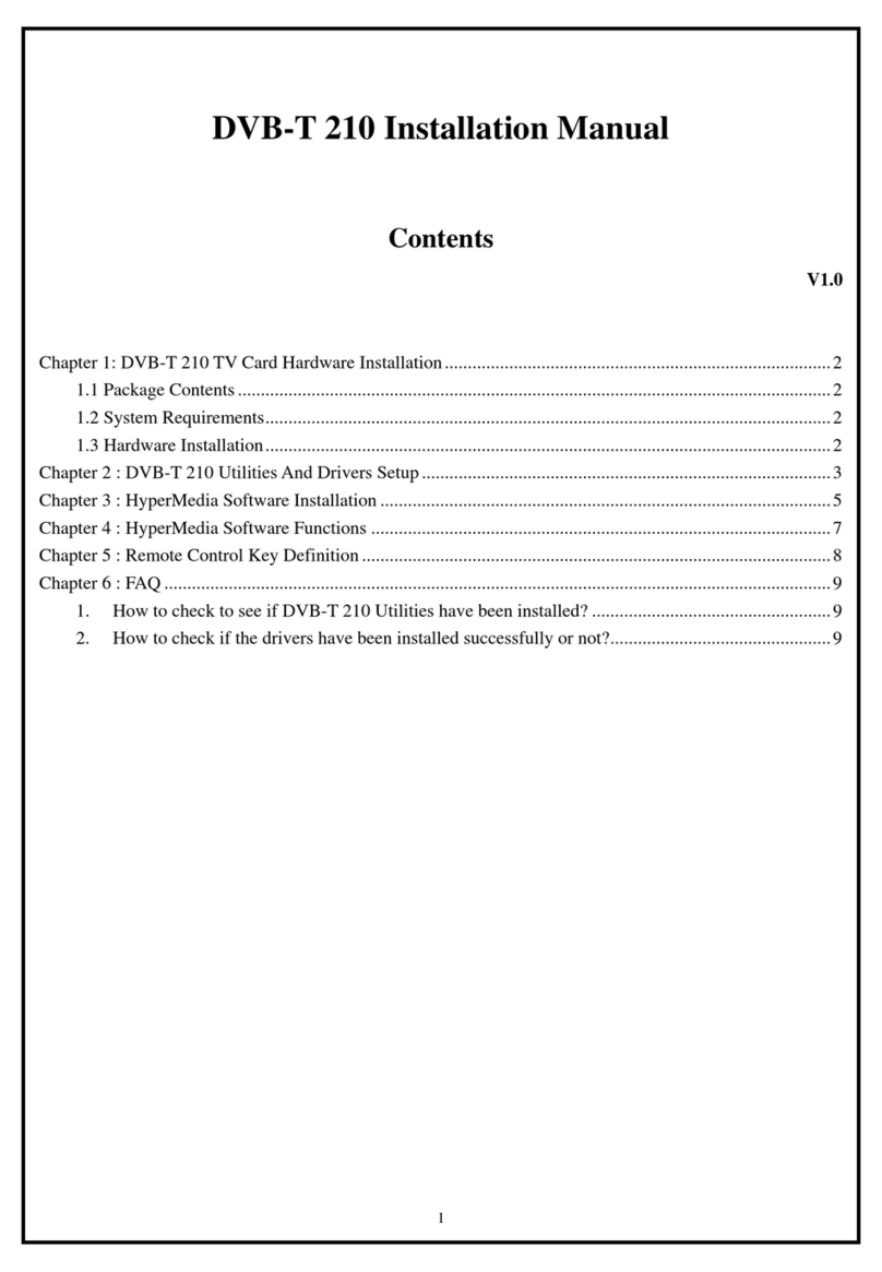KWorld DVB-T 210 installation manual