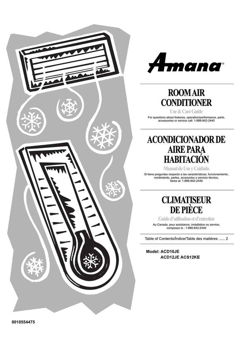 Amana ACD10JE User manual Amana ACD10JE User manual
