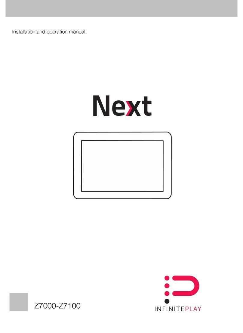 Infinite Play Next Z7000 User manual