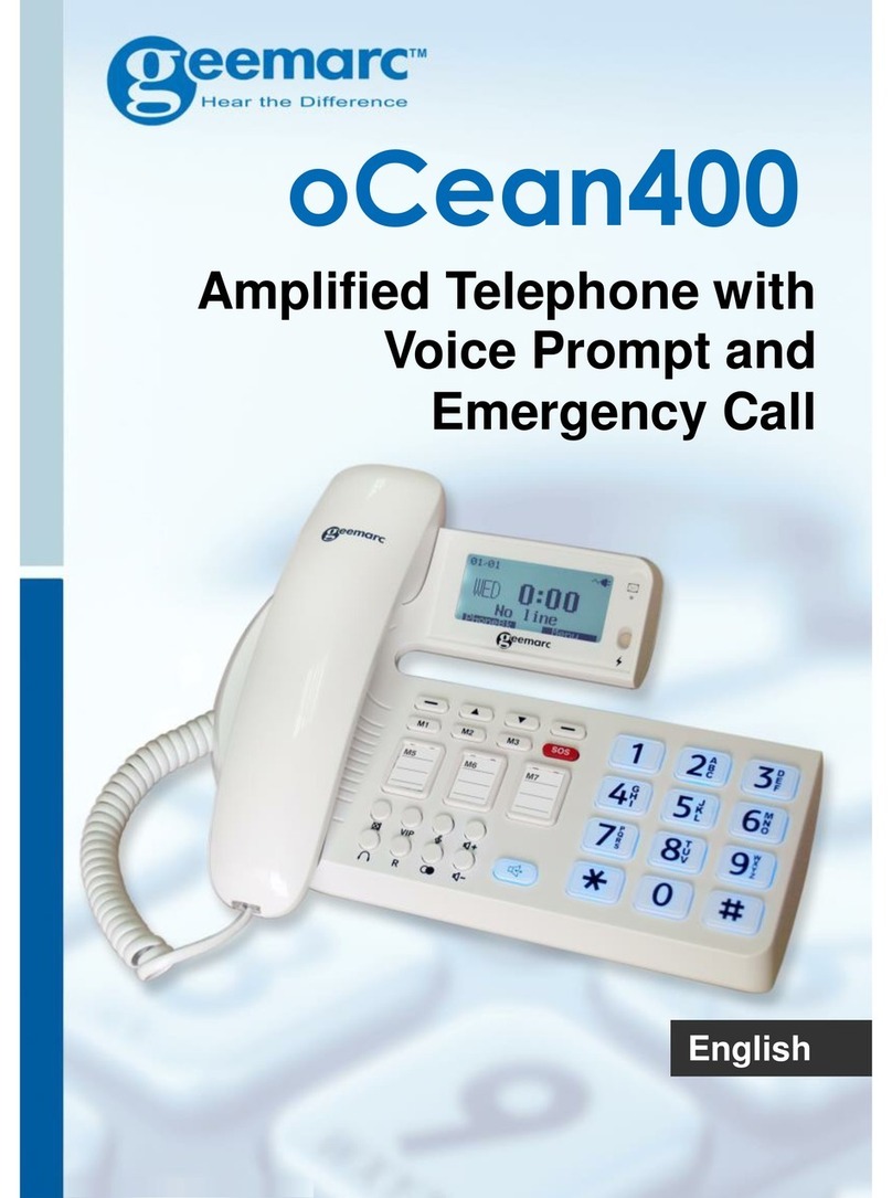 Geemarc oCean400 User manual