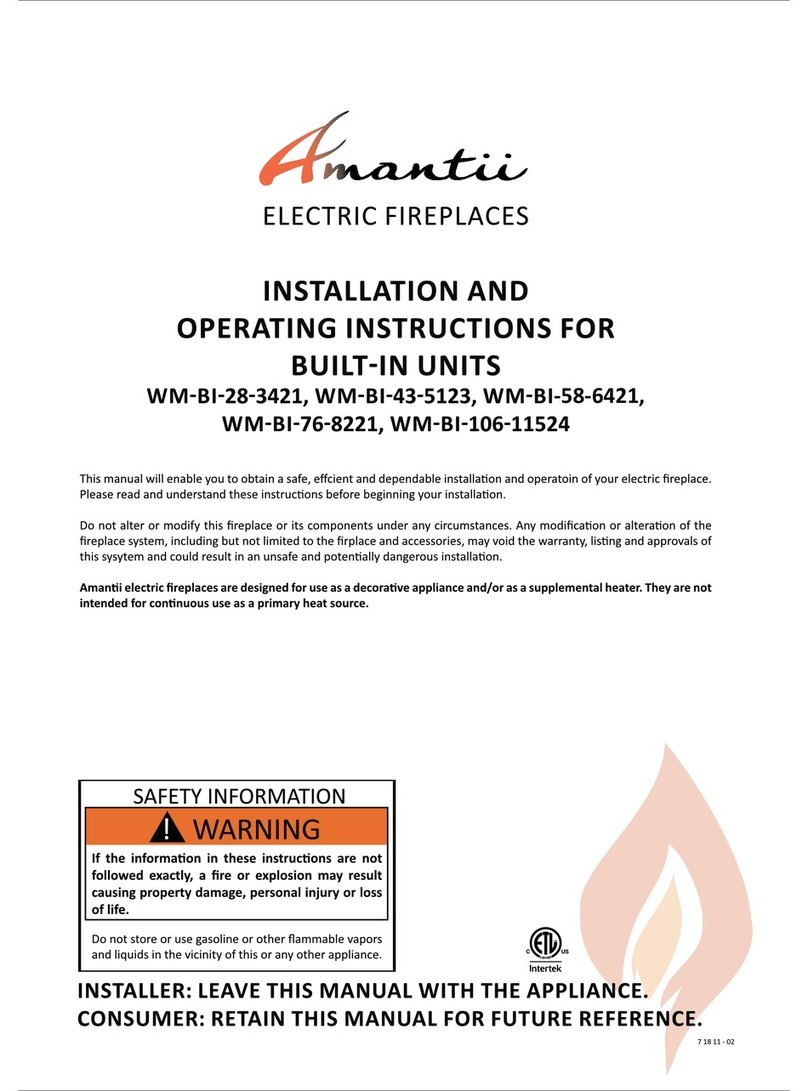 Amantii WM-BI-28-3421 User manual Amantii WM-BI-28-3421 User manual