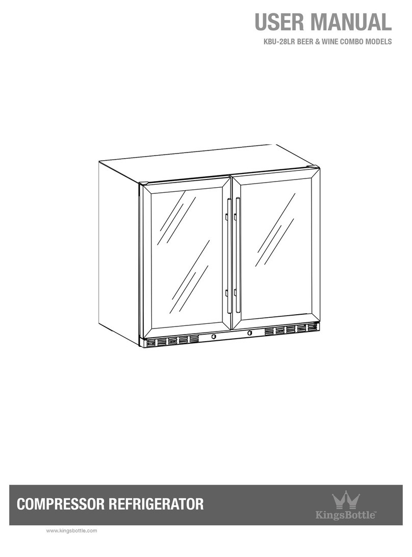 KingsBottle KBU-28LR user manual