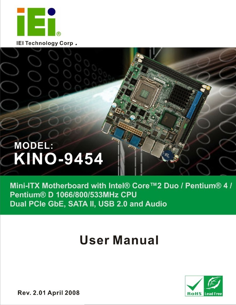 IEI Technology KINO-9454 User manual IEI Technology KINO-9454 User manual