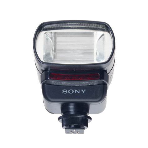 Sony HVL-F32X Operating Instructions / Manual de instrucciones / Mode... User manual