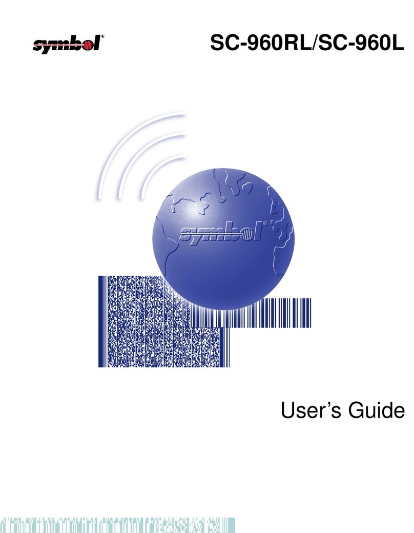 Symbol SC-960RL user guide